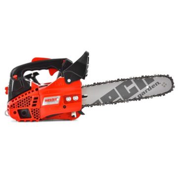 Motofierastrau cu lant HECHT 925 R, motor 2T, benzina, 25.4 CC, 0.75 kW, 1 CP, bara 30 cm, lant 3/8 inchi, 1.3 mm
