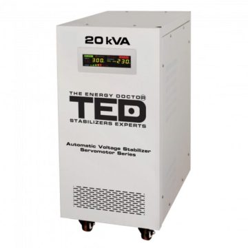 Stabilizator retea maxim 20KVA-SVC cu servomotor monofazat TED001955