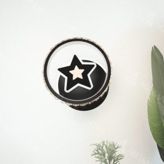 Aplica LED Hadley 24W alb negru AP2175N