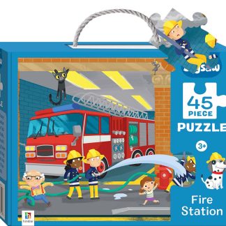 Junior Jigsaw 45 Piece Puzzle. Fire Station