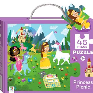 Junior Jigsaw 45 Piece Puzzle. Princess Picnic