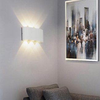 Aplica LED Gina exterior 6W alb 3000k AT1CT-CH1A-HT2L-6219WH