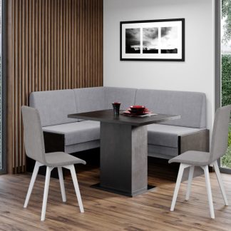 Set Coltar Bucatarie Smart Blur 18/Pal Wenge + Masa + 2 Scaune Rosa Rino 88