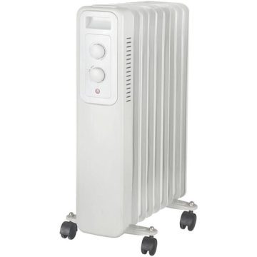Calorifer cu ulei 9 elementi 2000W Alb Entac