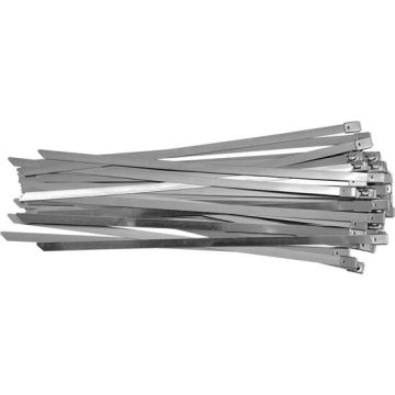 Coliere metalice reglabile 8.0 x 300mm 50buc Yato YT-70582
