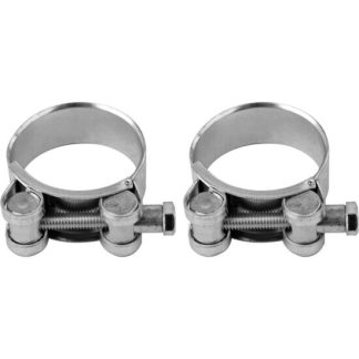 Set 2 cleme zincate cu surub 35-38/20mm Vorel 73794