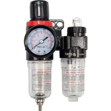 Filtru cu reductor si rezervor de ulei 1/4'' Yato YT-2384