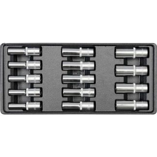 Trusa chei tubulare adanci 1/2" pentru dulap Yato YT-5539