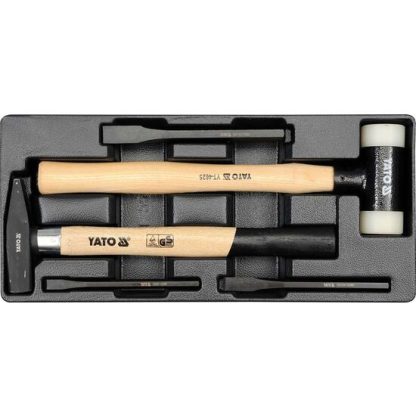 Set 5 ciocane si dalti pentru dulap Yato YT-5540