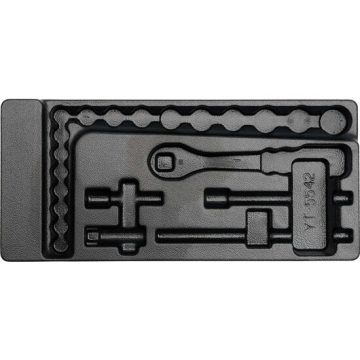 Tava pvc chei tubulare si antrenor 3/8" Yato YT-55421