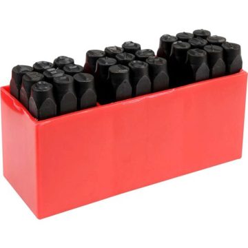Poansoane litere a-z 27buc 8mm Yato YT-6863