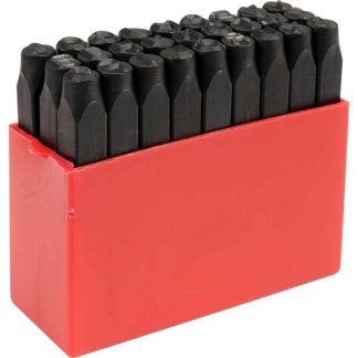 Poansoane litere a-z 27buc 6mm Yato YT-6862