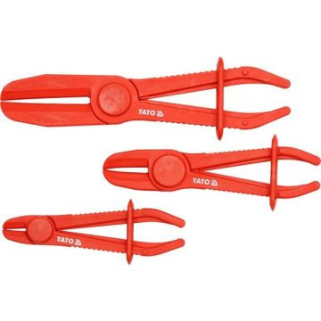 Set 3 clesti din plastic pentru furtune auto Yato YT-0840