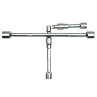 Cheie cruce pentru roti - 2 elemente rabatabile Vorel 57030