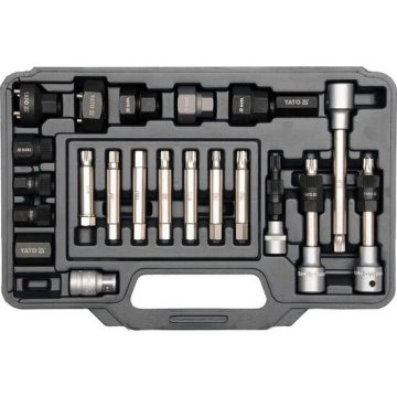 Set chei combinate 22 buc pentru alternator Yato YT-04211