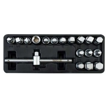 Set chei tubulare pentru buson ulei Yato YT-0599