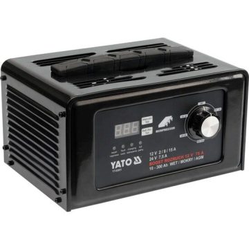 Redresor baterie auto digital 12v / 24v 15a Yato YT-83051