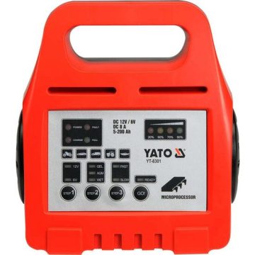 Redresor 6/12v 8a 5 - 200ah Yato YT-8301