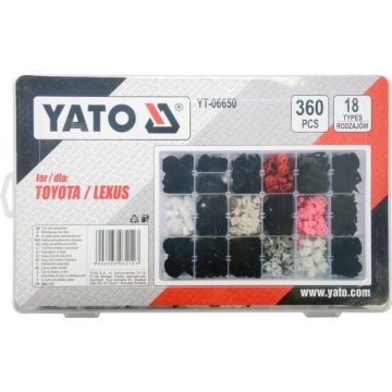 Set 360 clipsuri tapiterie toyota / lexus Yato YT-06650