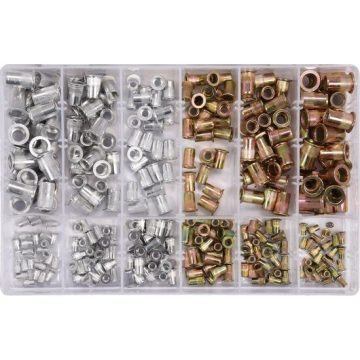 Set 300 nituri otel - aluminiu, M3 - M10 Yato YT-36480