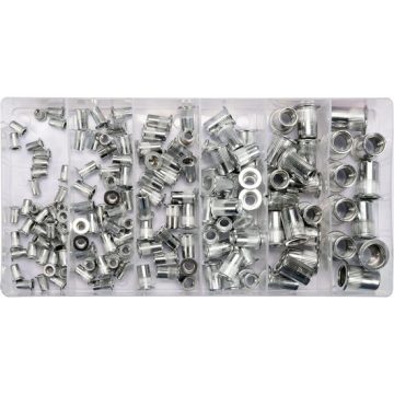 Set nituri aluminiu, M3 - m10, 150 buc Yato YT-36460
