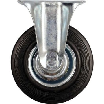 Roata fixa din cauciuc negru 160 x 40 x 195 mm Vorel 87305