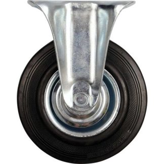 Roata fixa din cauciuc negru 75 x 23 x 97 mm Vorel 87301