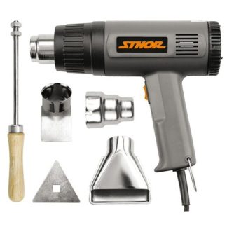 Pistol aer cald 1500 W + 4 accesorii Sthor 79328