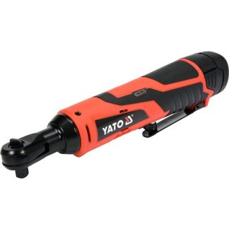 Antrenor cu acumulator 3/8" de 12 v, 45 Nm si tubulare Yato YT-82902