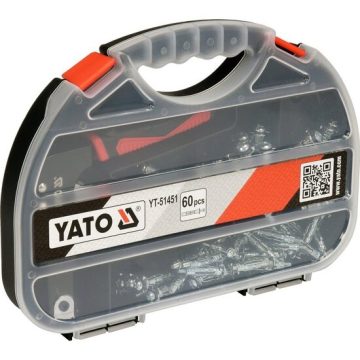 Set cleste dibluri, 60 buc Yato YT-51451