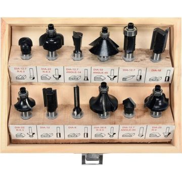Set freze pentru lemn 12 Buc Vorel 22550