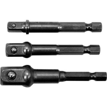Set adaptoare pentru bormasina 1/4'', 3/8'', 1/2'' Yato YT-04685