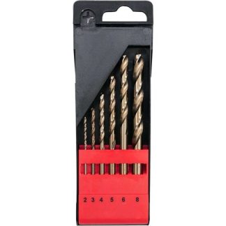 Set 6 burghie 2 - 8 mm din cobalt Yato YT-41602