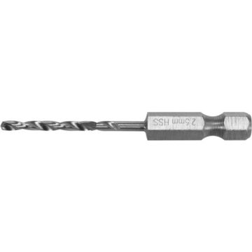 Burghiu metal prindere hex 2.5 mm hss6542 Yato YT-44862
