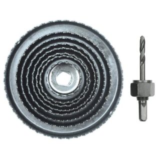 Set freze pentru scos cepuri de lemn 38 - 127 mm Vorel 22572