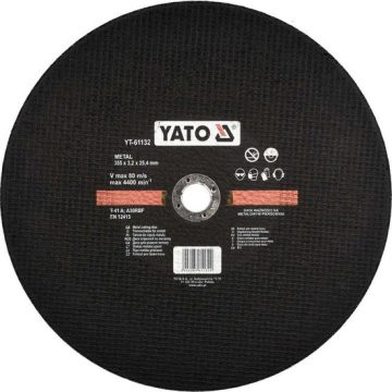 Disc debitat metale 355 x 3.2 x 25.4 mm Yato YT-61132