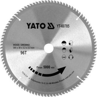 Disc circular pentru lemn 305X96TX30 mm Yato YT-60785