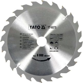 Disc fierastrau circular pentru lemn 250x24x30mm Yato YT-6070