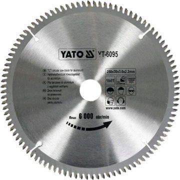 Pinza fierastrau circular wf pentru al 250x30x100mm Yato YT-6095