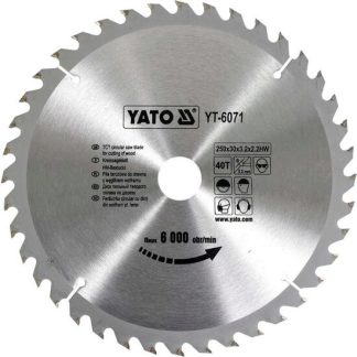 Disc fierastrau circular pentru lemn 250x40x30mm Yato YT-6071