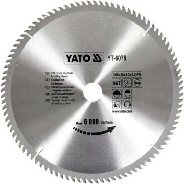 Panza fierastrau circular pentru lemn 300x96x30 Yato YT-6078
