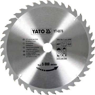 Disc fierastrau circular pentru lemn 300x40x30 Yato YT-6076