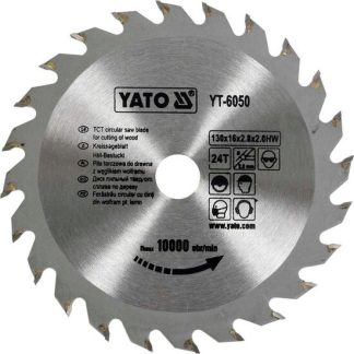 Disc circular pentru lemn 130 x 16 x 2.8 mm Yato YT-6050