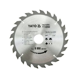 Disc fierastrau wolfra m pentru lemn 184x24 Yato YT-6060