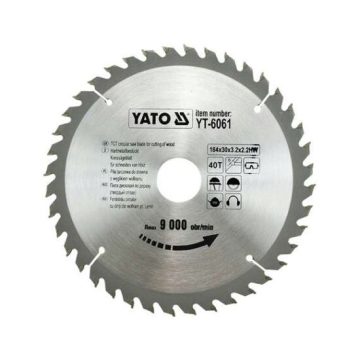 Disc pentru circular wolfra m pentru lemn 184x40x30 Yato YT-6061