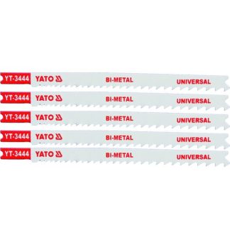 Set lame fierastrau pendular 5 bucati 10-5 tpi Yato YT-3444