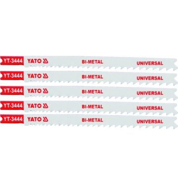 Set lame fierastrau pendular 5 bucati 10-5 tpi Yato YT-3444
