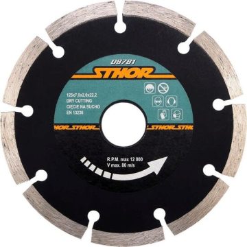 Disc diamantat segmentat 125 x 2 mm H7 Sthor 08781
