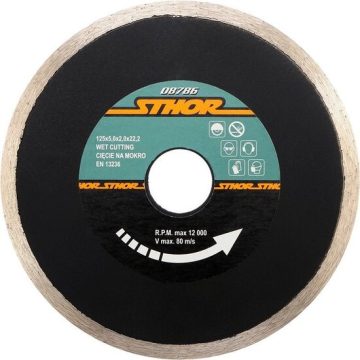 Disc diamantat continuu 125 x 2.0 mm H5 Sthor 08786