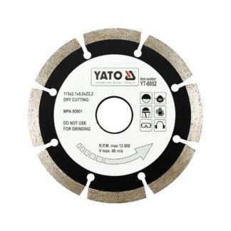 Disc diamantat segmente HS 115 mm Yato YT-6002